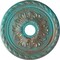 Ekena Millwork Palmetto Ceiling Medallion (Canopies up to 5"), 20 7/8"OD x 3 5/8"ID x 1 5/8"P, Copper Green Patina CM20PMCGS - alternate 1